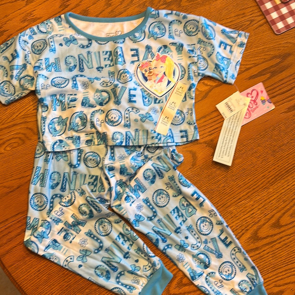 Nickelodeon JoJo Silva short sleeve pajama set XS(4/5